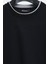 Metalic Erkek Siyah Çift Bisiklet Yaka Standart Rahat Kesim Sweatshirt 4