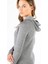 Sonatra Hoodie Yünlü Kapüşonlu Kadın Sweatshirt - Gry 4