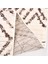 Kahve Iskandinav Desen Modern Halı 3