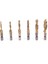 M3-M10 Hex Shank Titanyum Kaplama Hss El Vidası Konu Metrik Matkap Uçları Anlan (Yurt Dışından) 3