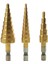 Adet 4241 Hss Metrik 1/4 Hex Shank Titanyum Kaplamalı Adım Matkap Ucu (Yurt Dışından) 1