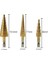 Adet 4241 Hss Metrik 1/4 Hex Shank Titanyum Kaplamalı Adım Matkap Ucu (Yurt Dışından) 2