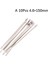 10 Adet 304 Paslanmaz Çelik Metal Kablo Bağları 4.6 mm Çok Fonksiyonlu Kablo Bağı Podazz (Yurt Dışından) 1