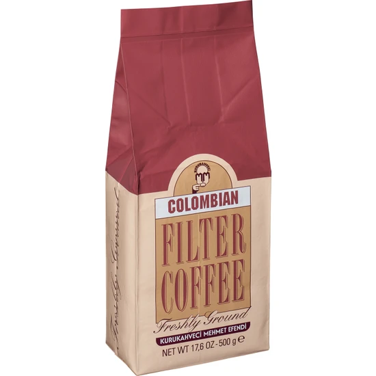 Mehmet Efendi Kurukahveci Colombian Filtre Kahve 500 gr