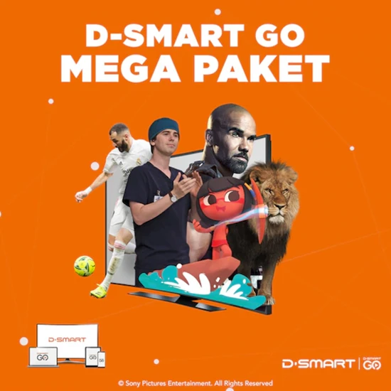 D-Smart Go Mega 12 Aylık Dijital Abonelik Kodu
