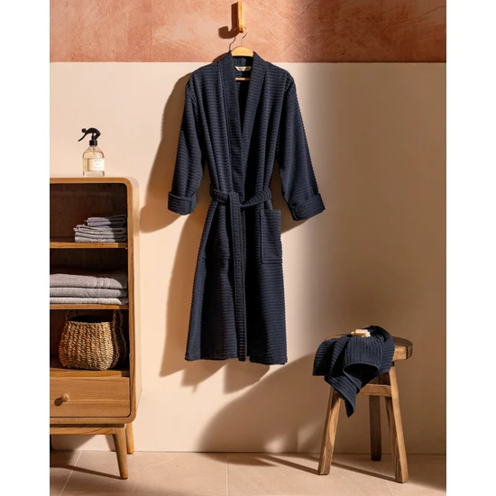 Madame Coco Carla Kimono Unisex Bornoz Set