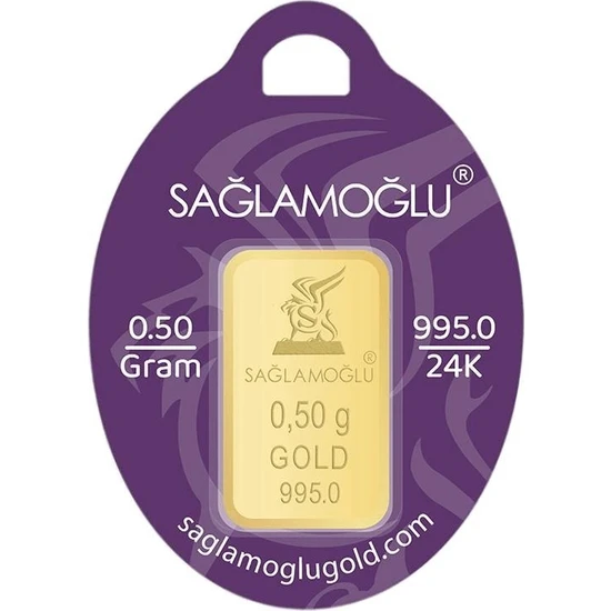 Sağlamoğlu 0.50 gr 24 Ayar Gram Altın