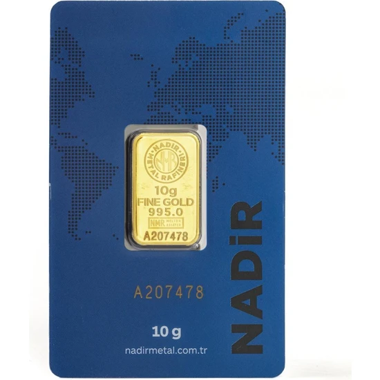 Nadir Gold 10 gr 24 Ayar Nadirgold Gram Altın