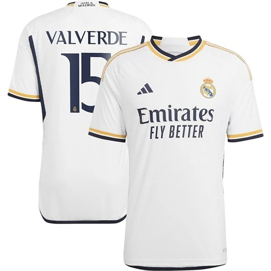Real Madrid 2023/24 Federico Valverde Iç Saha Forması