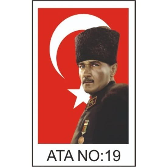 Shopiolog Atatürk Posteri 100 x 150 cm