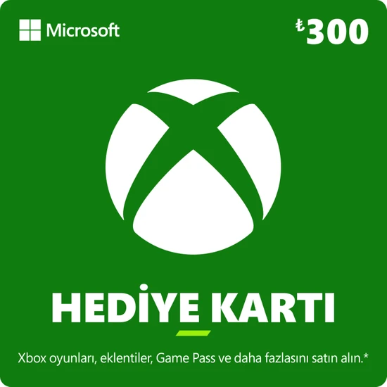 Xbox Live Hediye Kartı 300 TL
