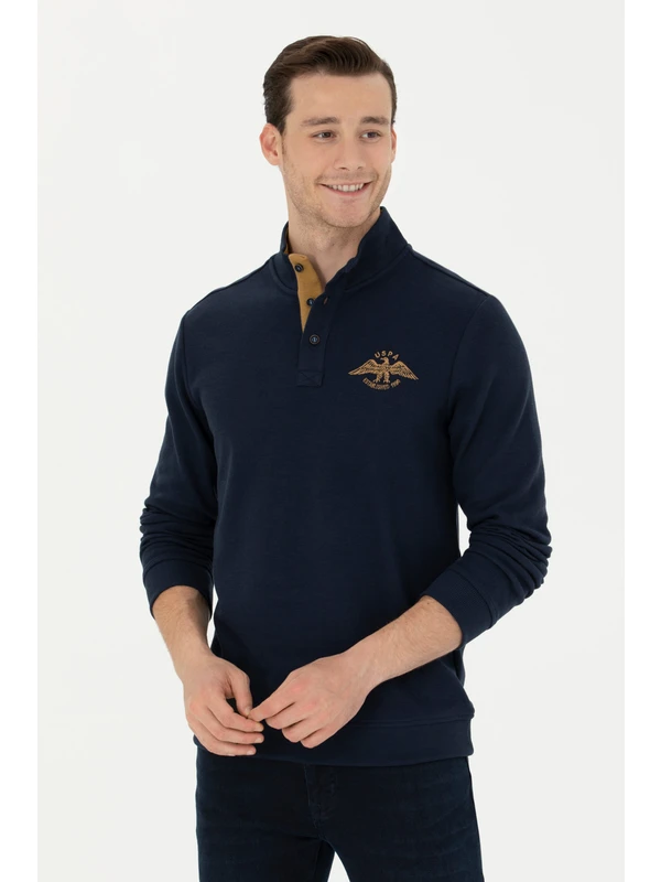 U.S. Polo Assn. Erkek Lacivert Sweatshirt 50270850-VR033