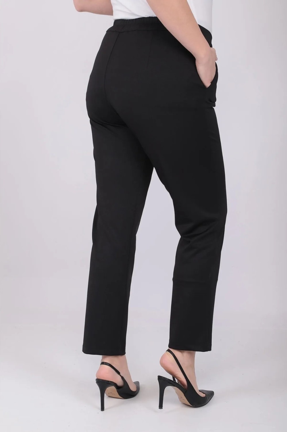 Etselements x Modapo Kadın Kumaş Pantolon MDP3553 görsel 3
