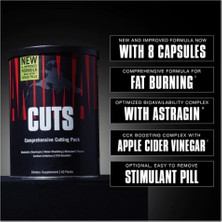 Universal Nutrition Anımal Cuts New Formula Comprehensive Cutting Pack. Usa Version