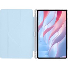 FUJİMAX Huawei Honor X8 Pro 11.5' Kılıf Yatay ve Dikey Standlı Uyku Modlu Kalemlikli Trifold Arkası Soft Silikon Smart Kılıf