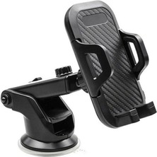 Nice Shop Araç Içi Otomatik Telefon Tutucu Cam ve Torpido Için Vantuzlu