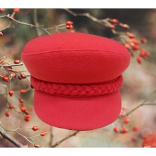 Shopiolog Lüks Kaşe Özel El Yapımı Saç Örgü(Kutulu Gönderim Ezilmez )