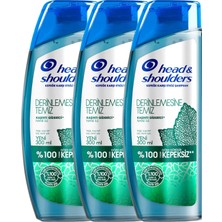 Head & Shoulders Derinlemesine Temiz Kaşııntı Giderici Şampuan 300 ml x 3