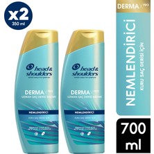 Head & Shoulders Dermaxpro Nemlendirici Kepek Karşıtı Şampuan Kuru Saç Derisi Için 350 ml X2