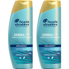 Head & Shoulders Dermaxpro Nemlendirici Kepek Karşıtı Şampuan Kuru Saç Derisi Için 350 ml X2