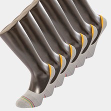 Türen 6'lı Paket Çizgili Babet Çorap