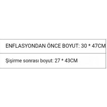 Cloud Pvc Akın Şişme Yastık Şekerleme Kare Şişme Yastık Iş Ofis Seyahat Şişme Yastık (Yurt Dışından)