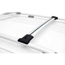 Niken Bmw X3 Gri Renk Wingbar Ara Atkı Tavan Barı 105 cm 2005 - 2010