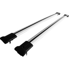 Niken Bmw X3 Gri Renk Wingbar Ara Atkı Tavan Barı 105 cm 2005 - 2010