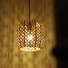 Rattam Bambu Sarkıt: Mystre  - Rattan Avize