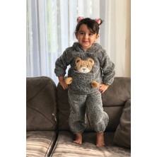 Bebesev Welsoft Peluş Unisex Kışlık Bebek Takımları Çocuk Giyim Bebek Kıyafeti çocuk kostümü Welsoft Takım