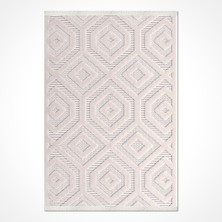 Geometrik Desen Bukle Modern Halı