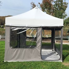 2k 290 x 290CM Gazebo 4 Mevsim Kamp Çadırı
