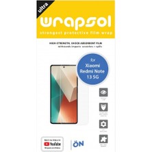 Wrapsol Xiaomi Redmi Note 13 5g Ekran Koruyucu Poliüretan Film