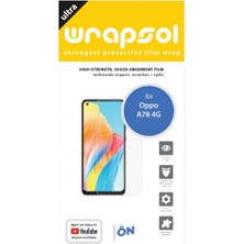 Wrapsol Oppo A78 4g Ekran Koruyucu Poliüretan Film