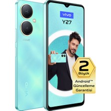 Vivo Y27 128 GB 6 GB Ram (Vivo Türkiye Garantili) Turkuaz