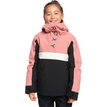 Roxy Shelter Kız Çocuk Pembe Snowboard Ceketi