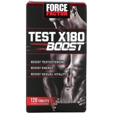 Force Factor Force Factor, Test X180 Boost, Male Testosterone Booster, 120 Tablets. Usaversion