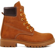 Ayakmod 90001-9 Tarçın Içi Polarlı Hakiki Deri Unisex Bot