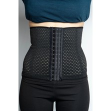Pregnant Bodysuit Göbek Sıkılaştırıcı Toparlayıcı Bel Eğitmeni Kemeri Vücut Şekillendirici Siyah Renk Lohusa Bel Korsesi