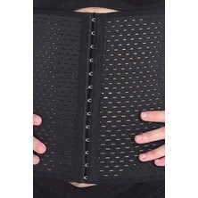 Pregnant Bodysuit Göbek Sıkılaştırıcı Toparlayıcı Bel Eğitmeni Kemeri Vücut Şekillendirici Siyah Renk Lohusa Bel Korsesi