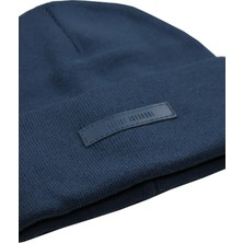 Sofist İstanbul Dark Blue Unisex Beanie Katlamalı Lacivert Ribana Örgü Bere