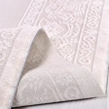 Klasik Desen Krem Renk Göbekli Halı