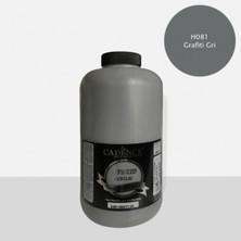 Cadence Hibrit Multisurface Akrilik Boya H081 Grafiti Gri 2000 ml Özellikli Çok Amaçlı