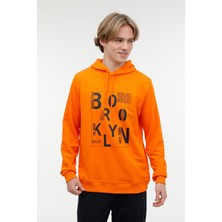 Kinetix ml Brooklyn 17BRKLYN 3pr Turuncu Erkek Sweatshirt