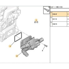 Oes Termostat Yuvası Fiesta B.max C.max P.207-P.308 C3 (T10003-1336AF)