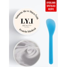 LYL Beauty Yumurta Akı ve Maya Özlü Gözenek Sıkılaştırıcı Yenileyici Cilt Maskesi - Egg White Pore Mask 100 ml