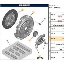 Psa Debriyaj Seti TU3JP 206-207-307-C2-C3 (2052.86)