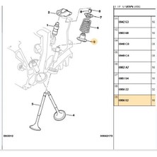 SKT Subap Lastiği Citroen C2 C3 C4 (4S046-095652)