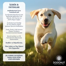 Dodonut Lovey Kedi ve Köpek Yara&deri Bakım Hidrojel , Alkol Içermez, Akut Deri Sorunları, 100 ml