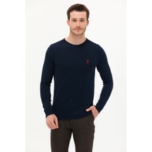 U.S. Polo Assn. Erkek Lacivert Triko Kazak 50253443-VR033